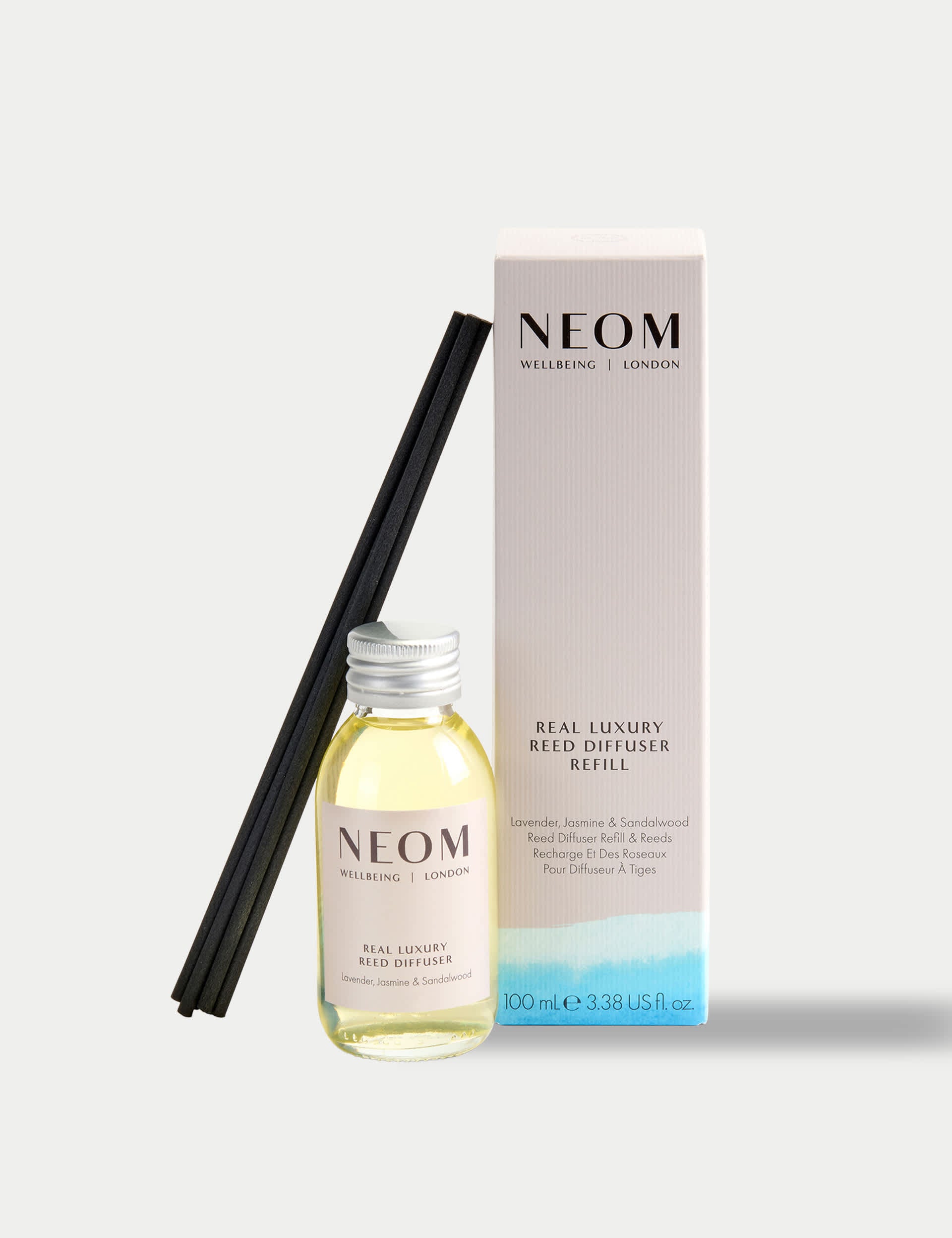NEOM Real Luxury Reed Diffuser Refill 100ml - British product