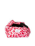 Open Flat Makeup Bag In Pink Leopard GOODS M&S   