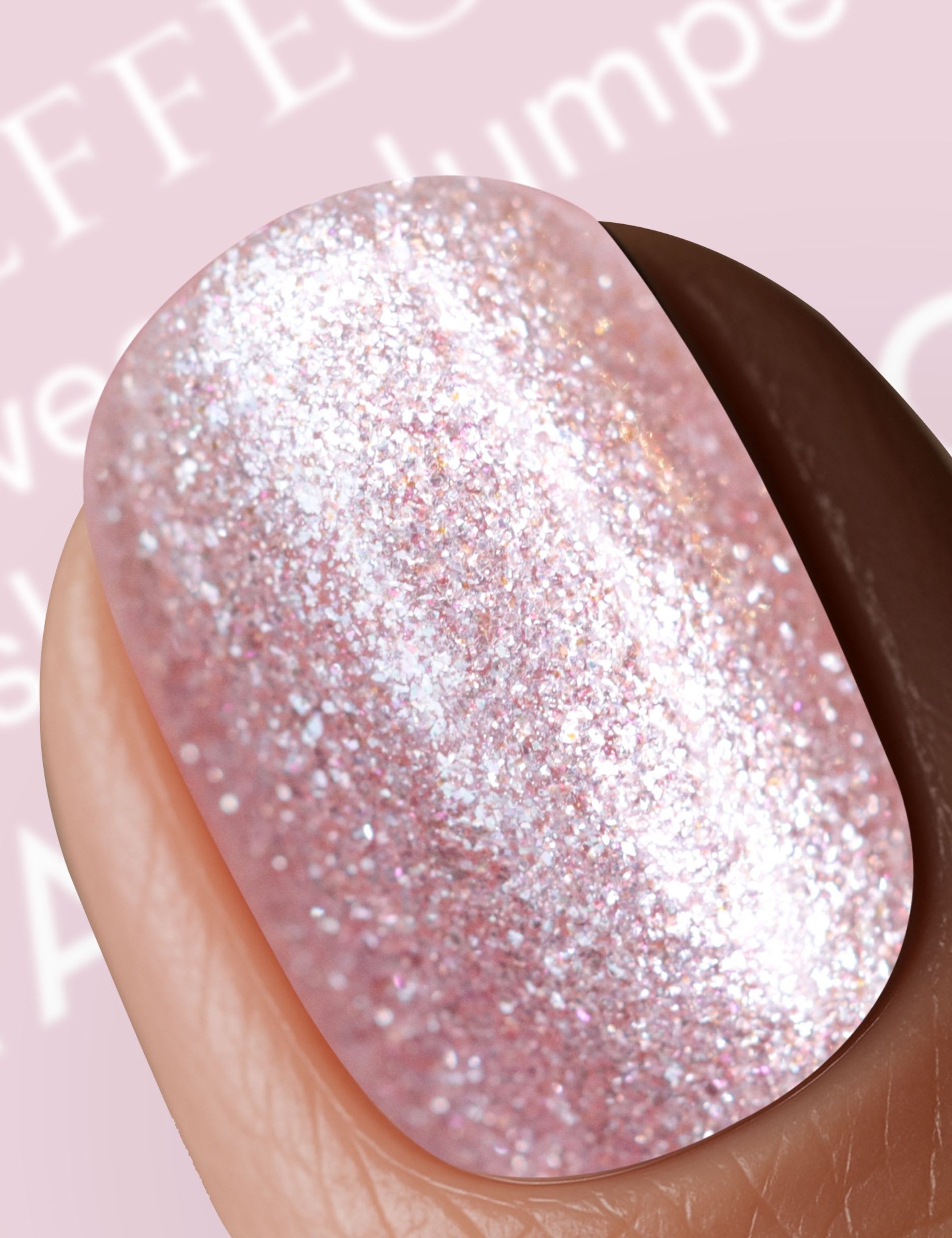 Nails.INC Blueberry Bliss nail polish quad 4x14ml (British brand)