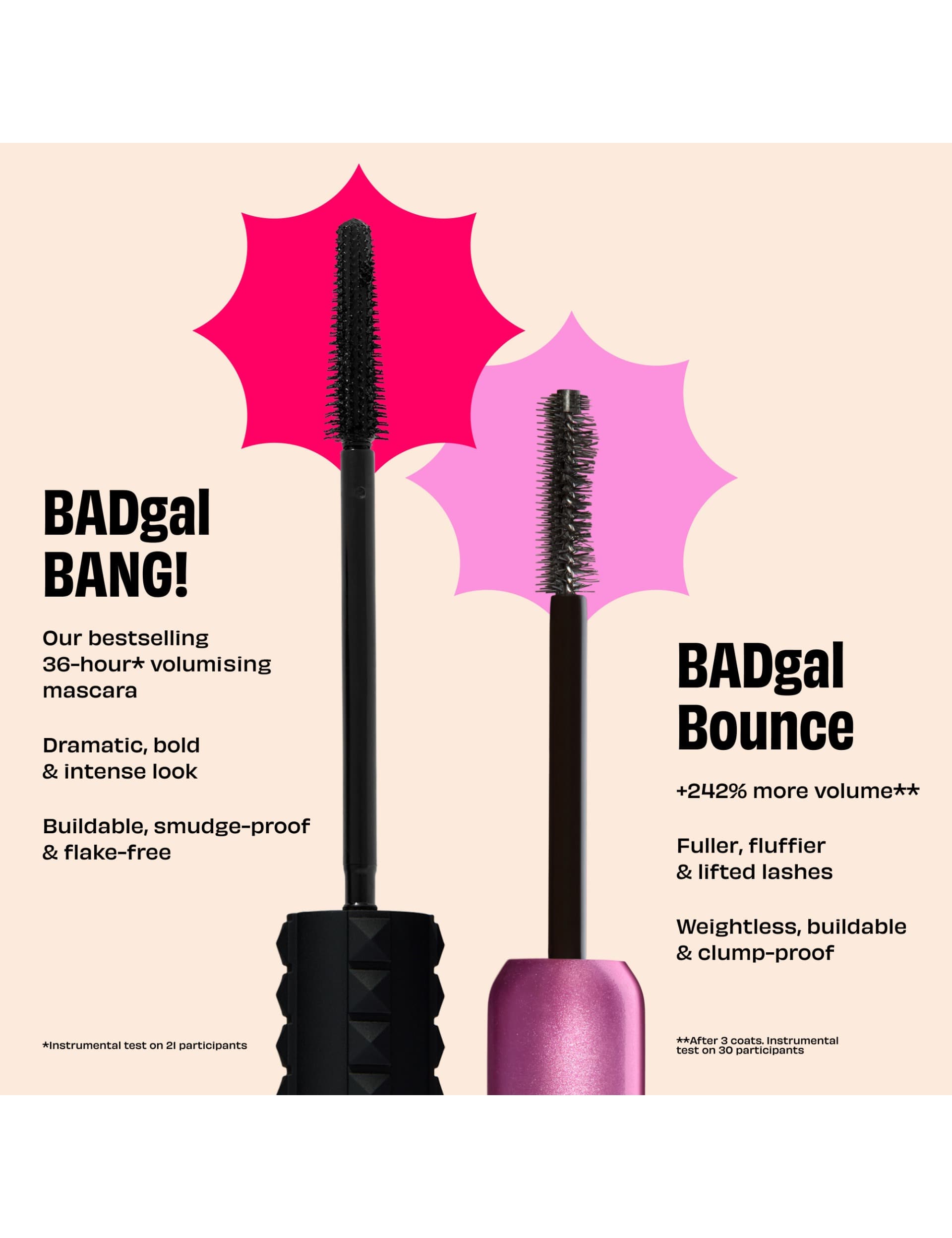 Benefit Badgal Bang Electric Purple mascara 8.5g, UK version