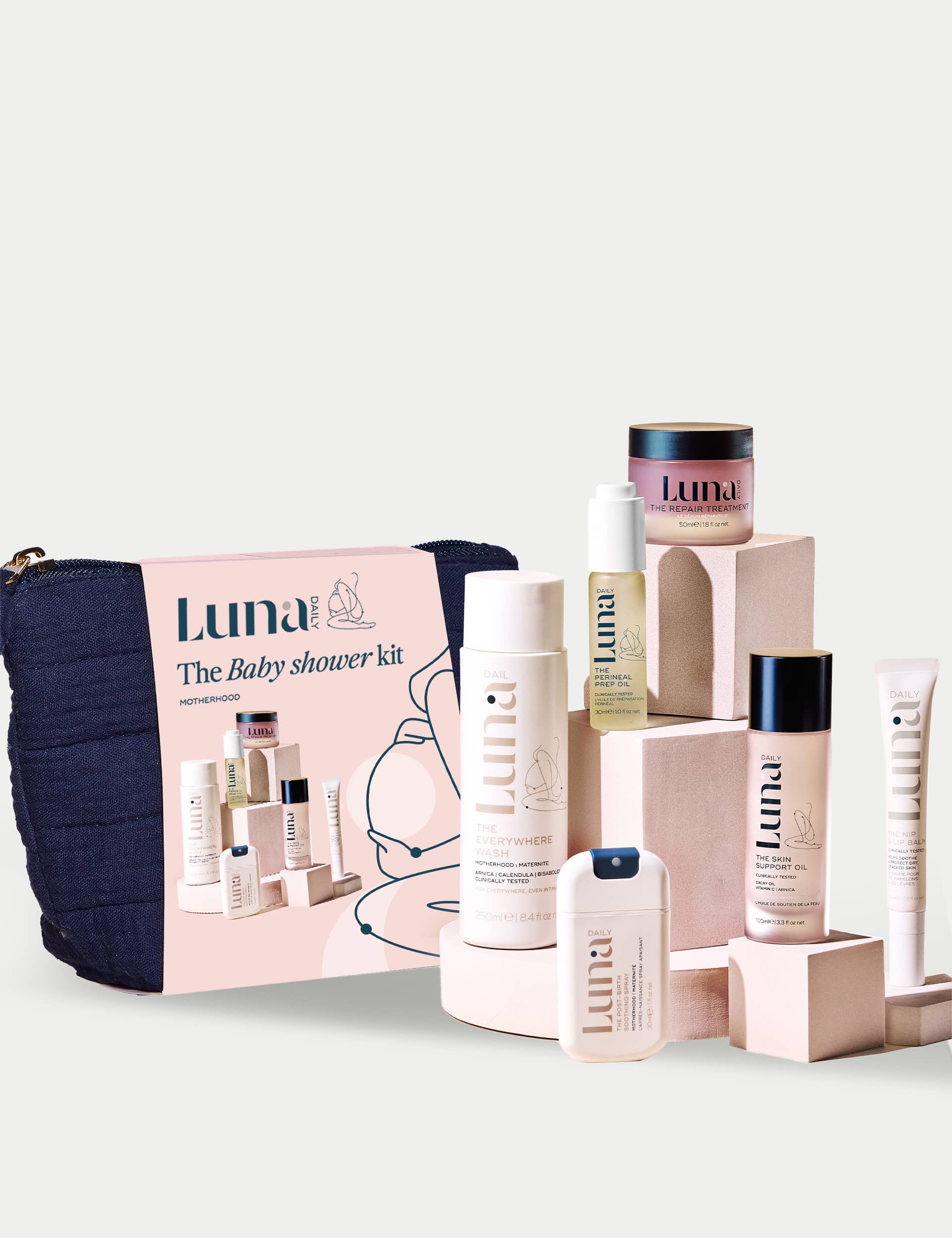 Luna Daily Baby Shower Kit, imported from the UK