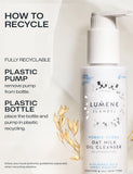 Lumene oat milk oil cleanser 150ml, imported from the UK