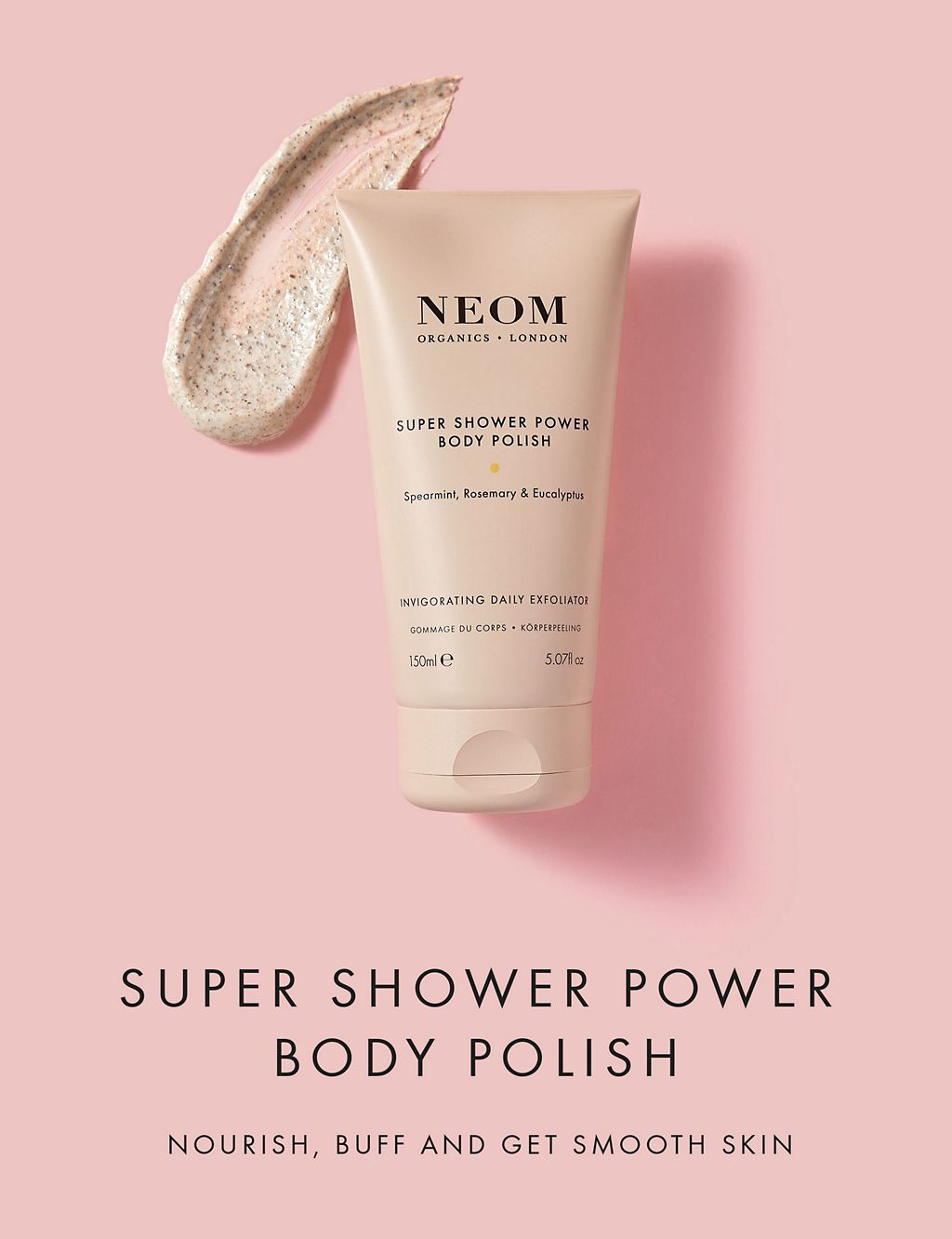 Super Shower Power Body Polish 150ml GOODS M&S   