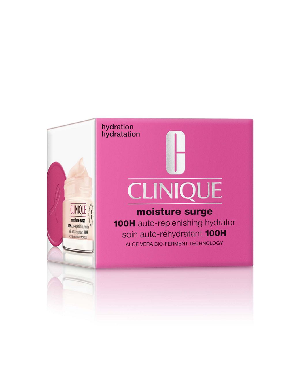 Breast Cancer Campaign: Limited Edition Moisture Surge™ 100H Auto-Replenishing Hydrator 50ml GOODS M&S   