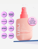 Luna Daily hydrating body wash and spray duo - British product
