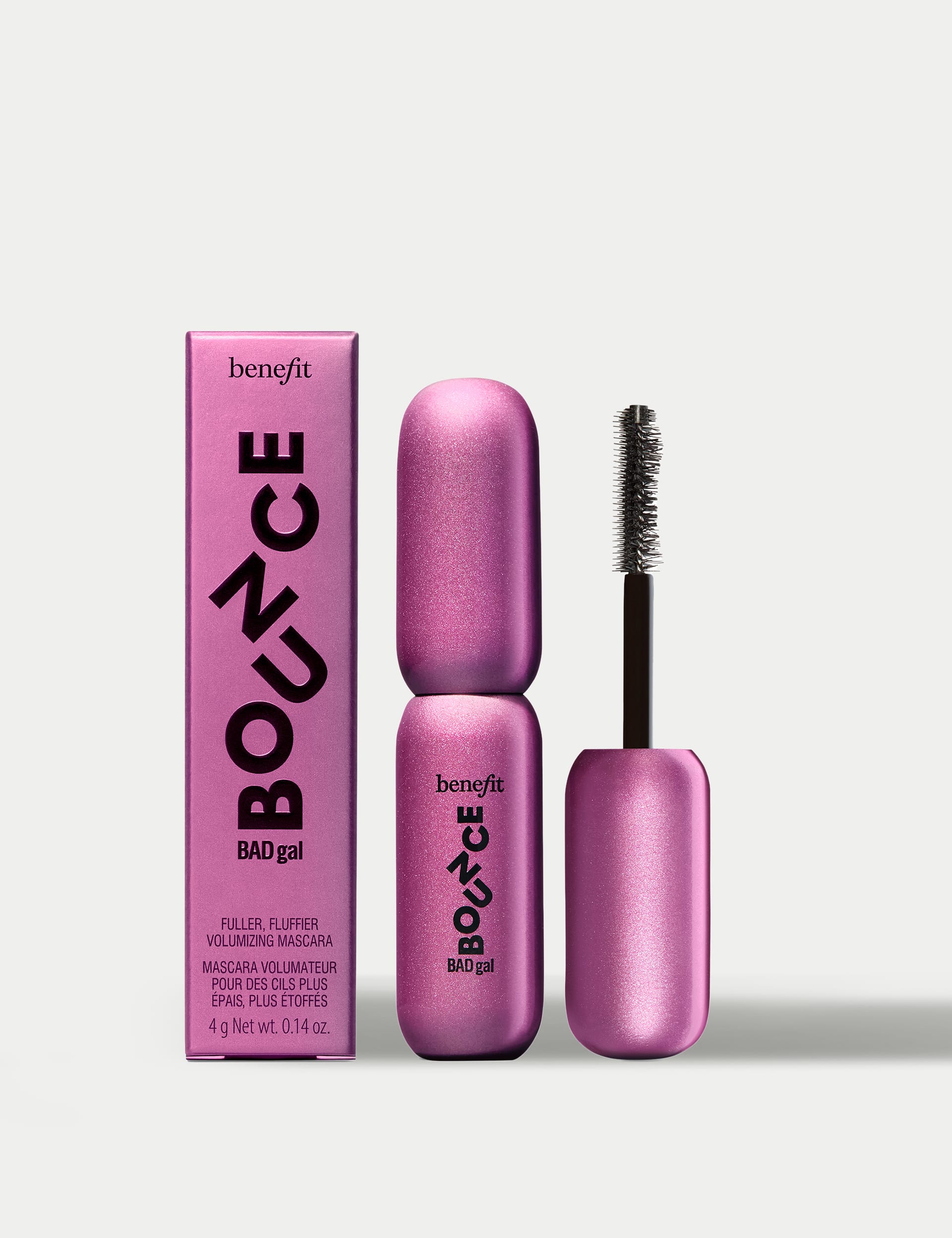 Benefit Badgal Bounce Voluminizing Mascara Pump'd Up Black 4g - British product