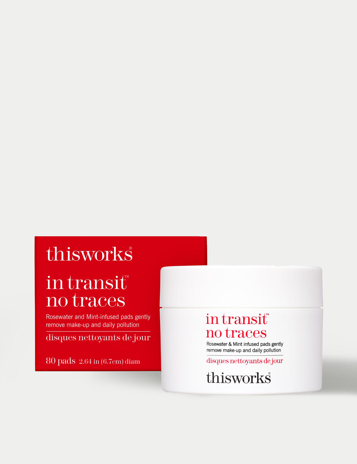In Transit No Traces pads 80 - British product