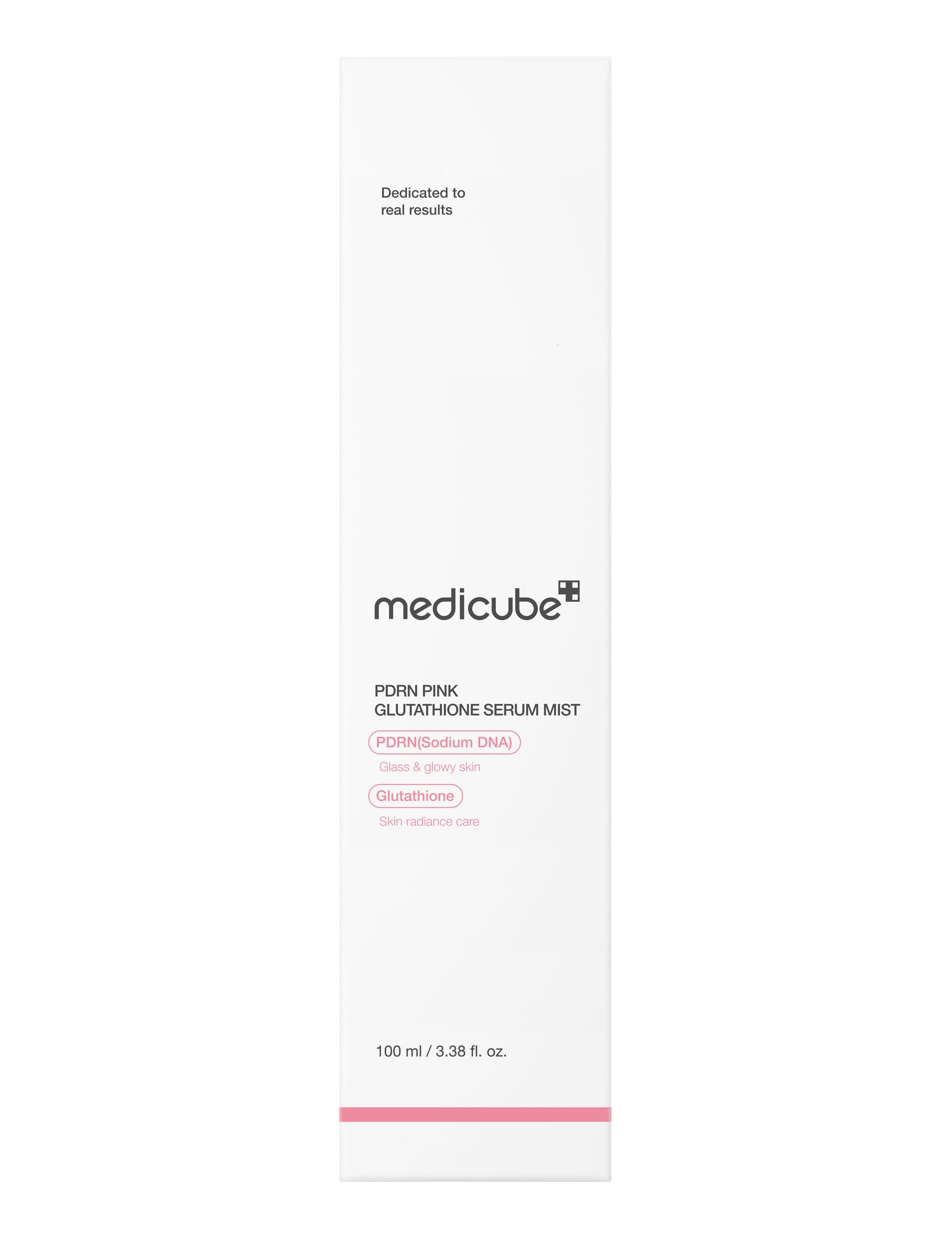 MEDICUBE PDRN Pink Glutathione Mist 100ml, UK version
