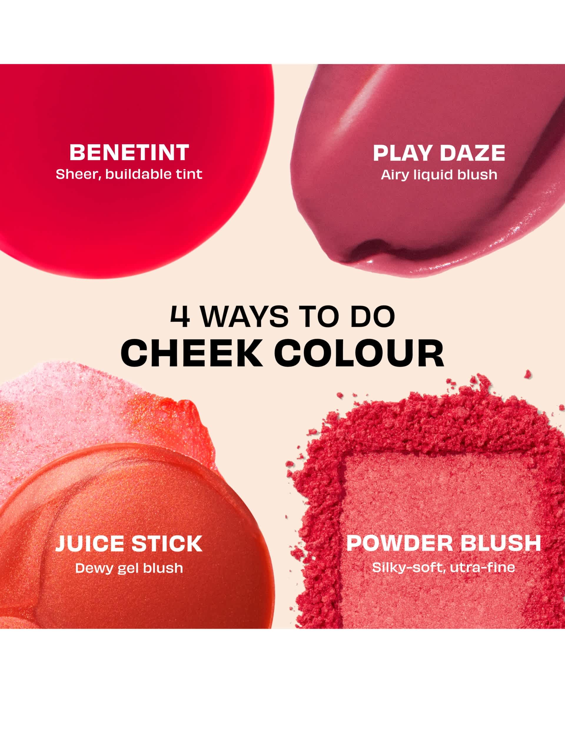 Benefit Juice Stick Figgie cream blush 8g (British brand)