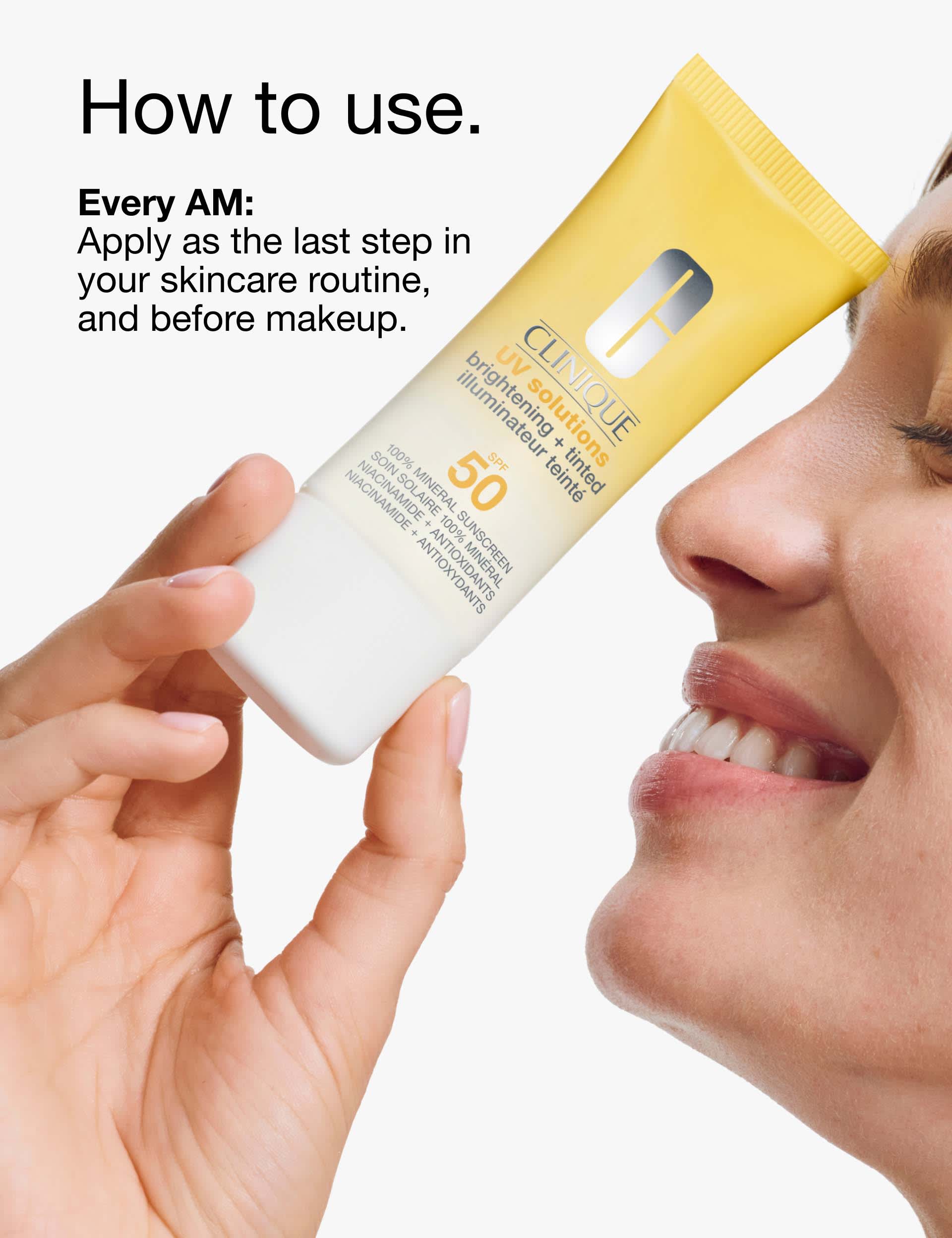 UV Solutions tinted sunscreen SPF 50 40ml, UK version