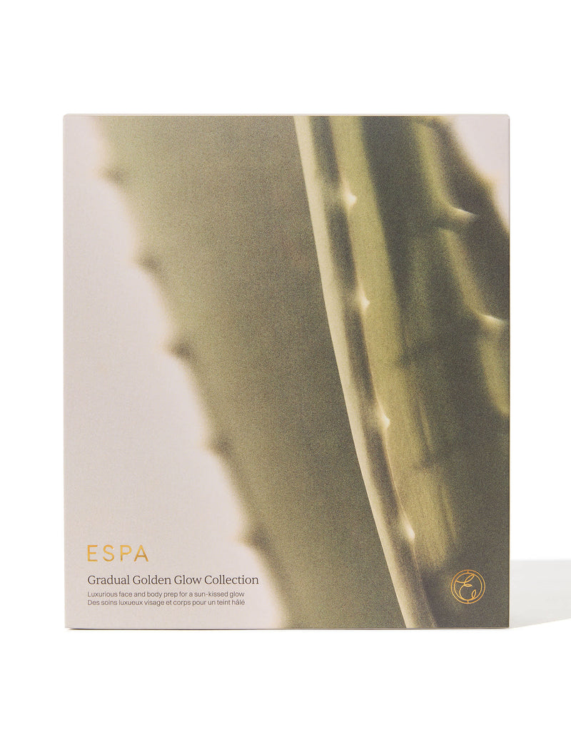 ESPA Gradual Golden Glow Collection with brush (British brand)