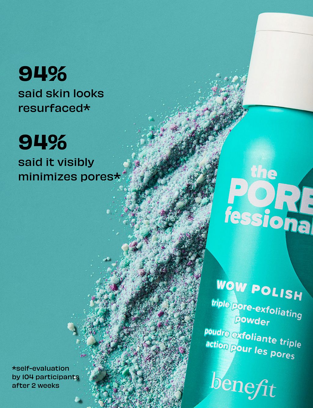 The Porefessional Wow Polish 30 Second Triple Pore Exfoliating Powder 45g GOODS M&S   