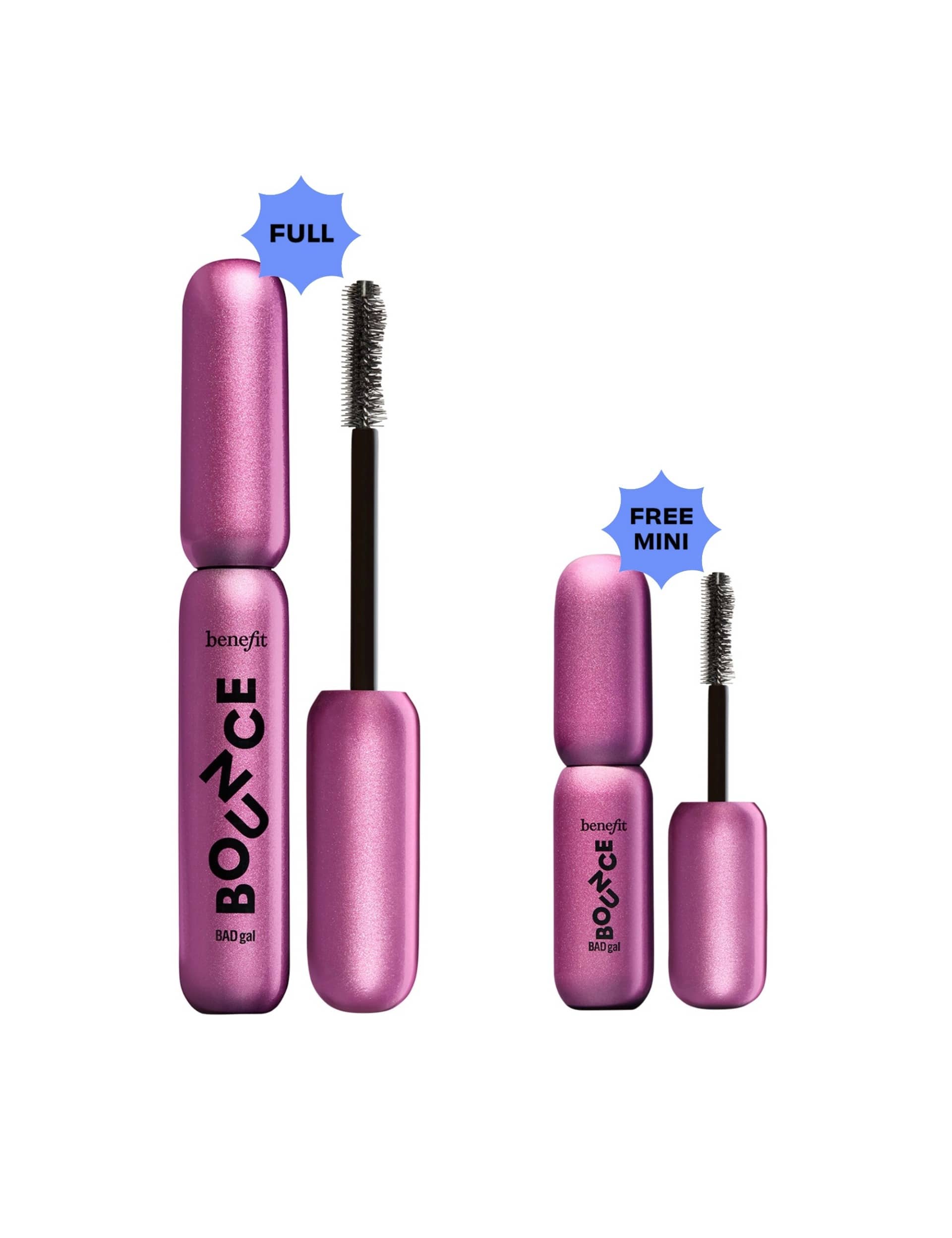 Benefit BADgal Bounce mascara gift set, UK version