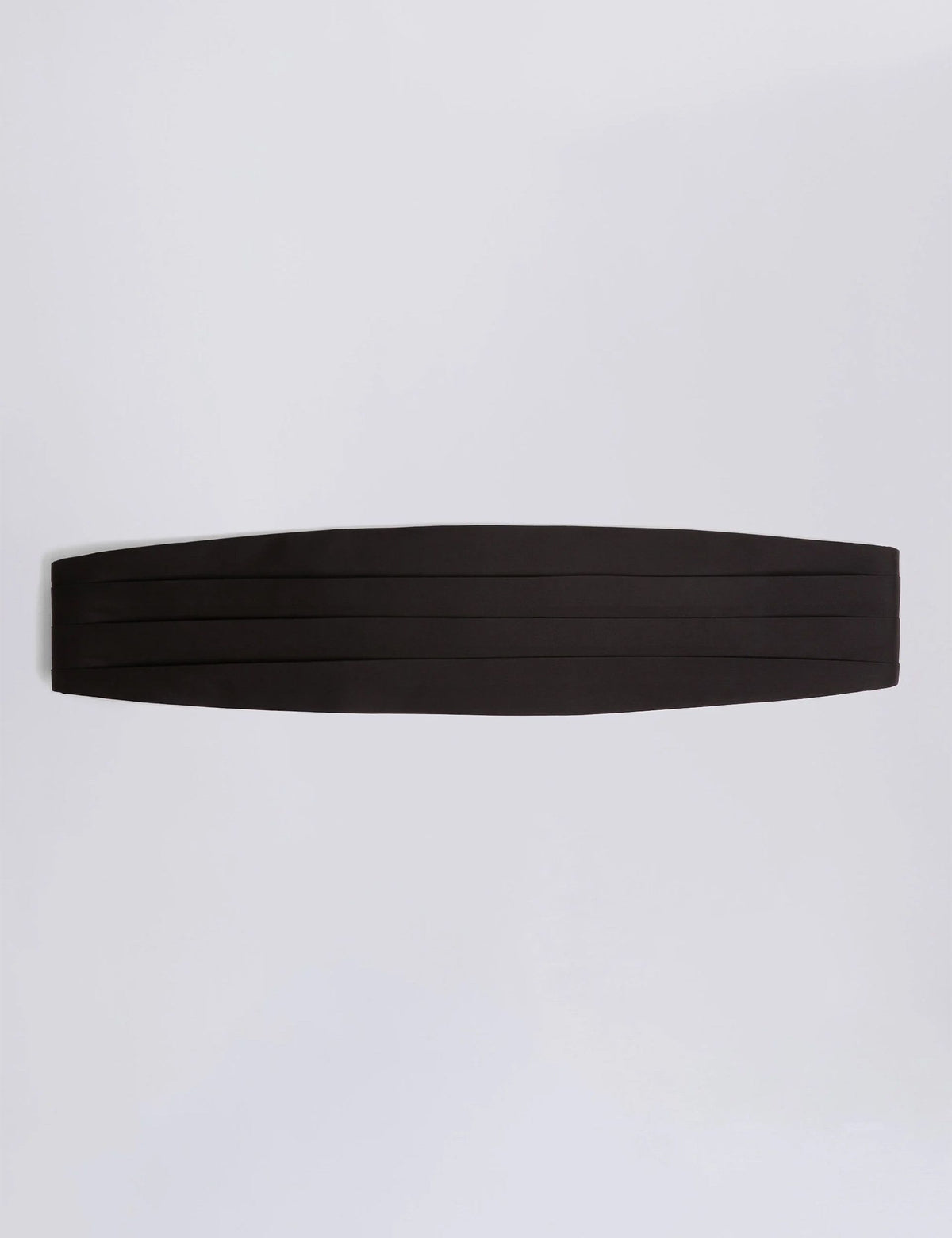 Moss pure silk cummerbund for formal wear, UK version