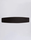 Moss pure silk cummerbund for formal wear, UK version