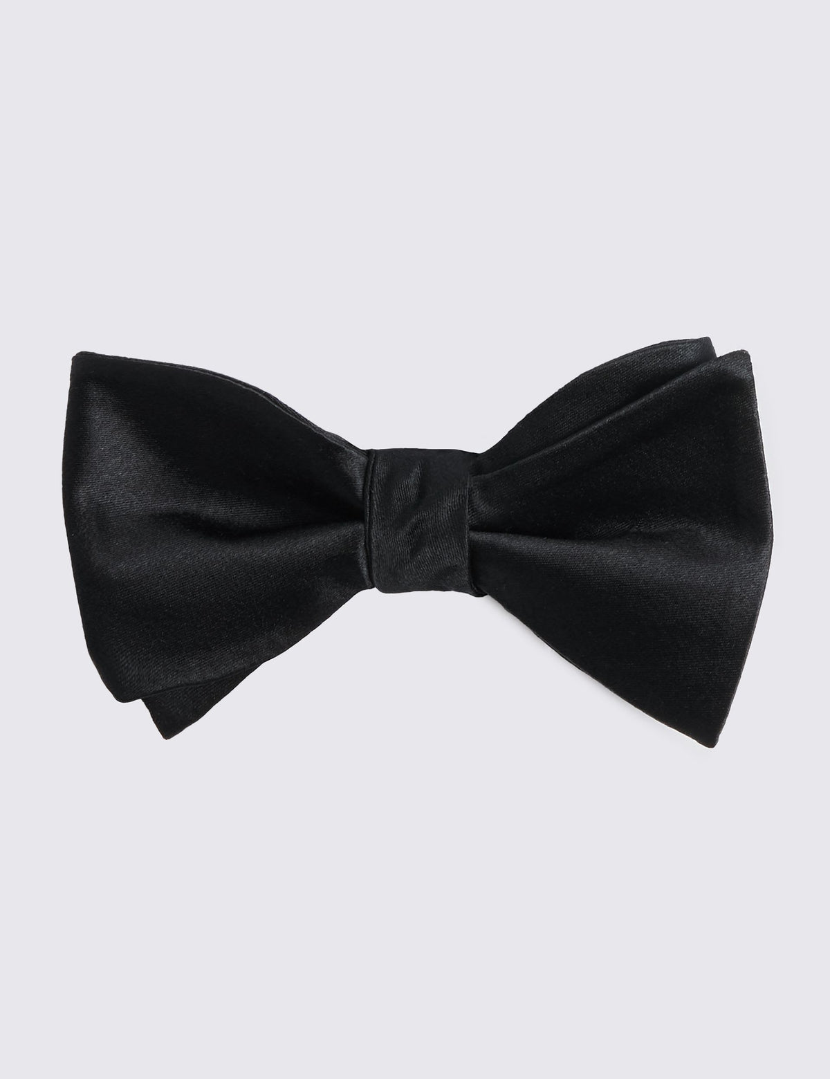 Moss pure silk bow tie, imported from the UK