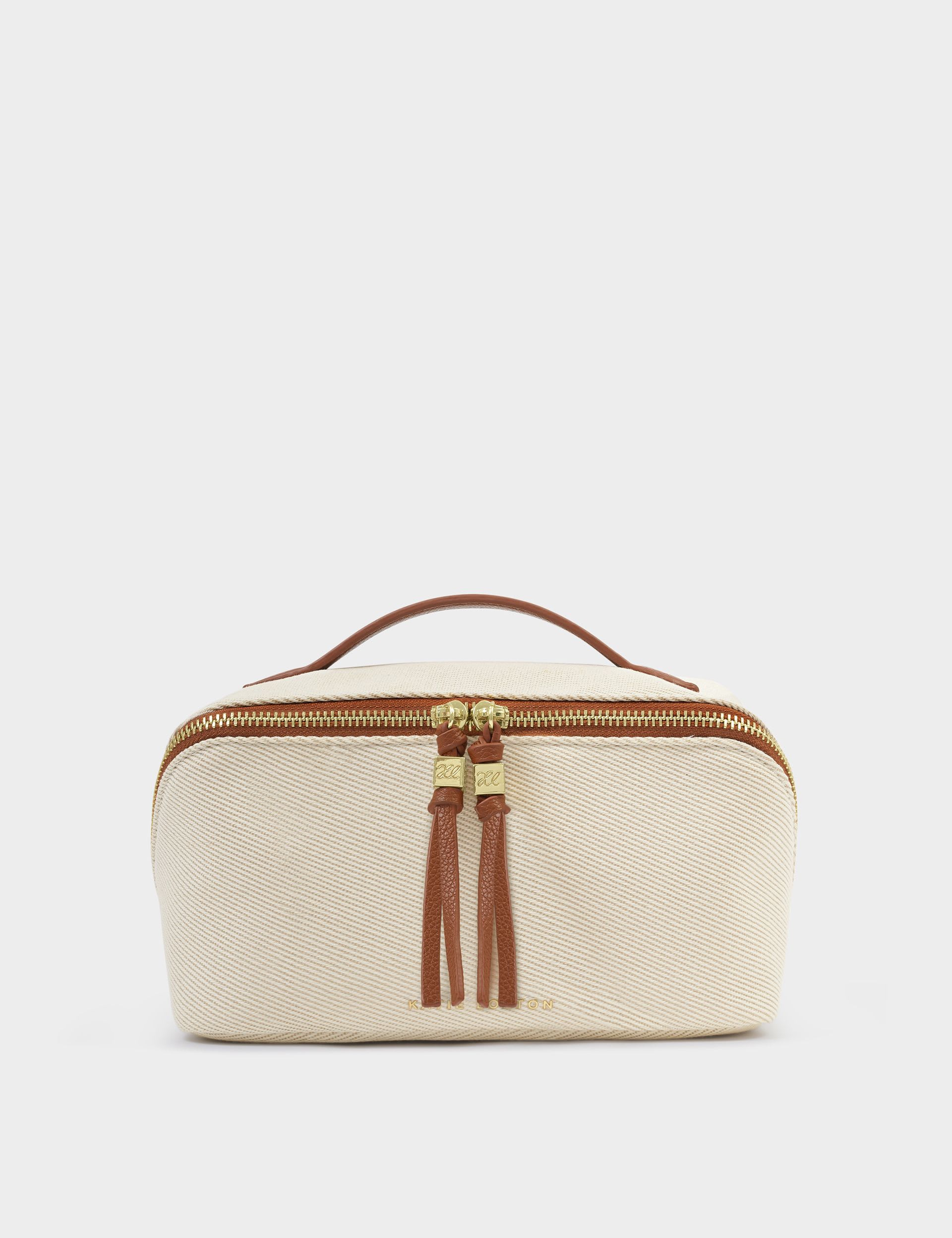 Katie Loxton structured canvas make up bag medium, UK version