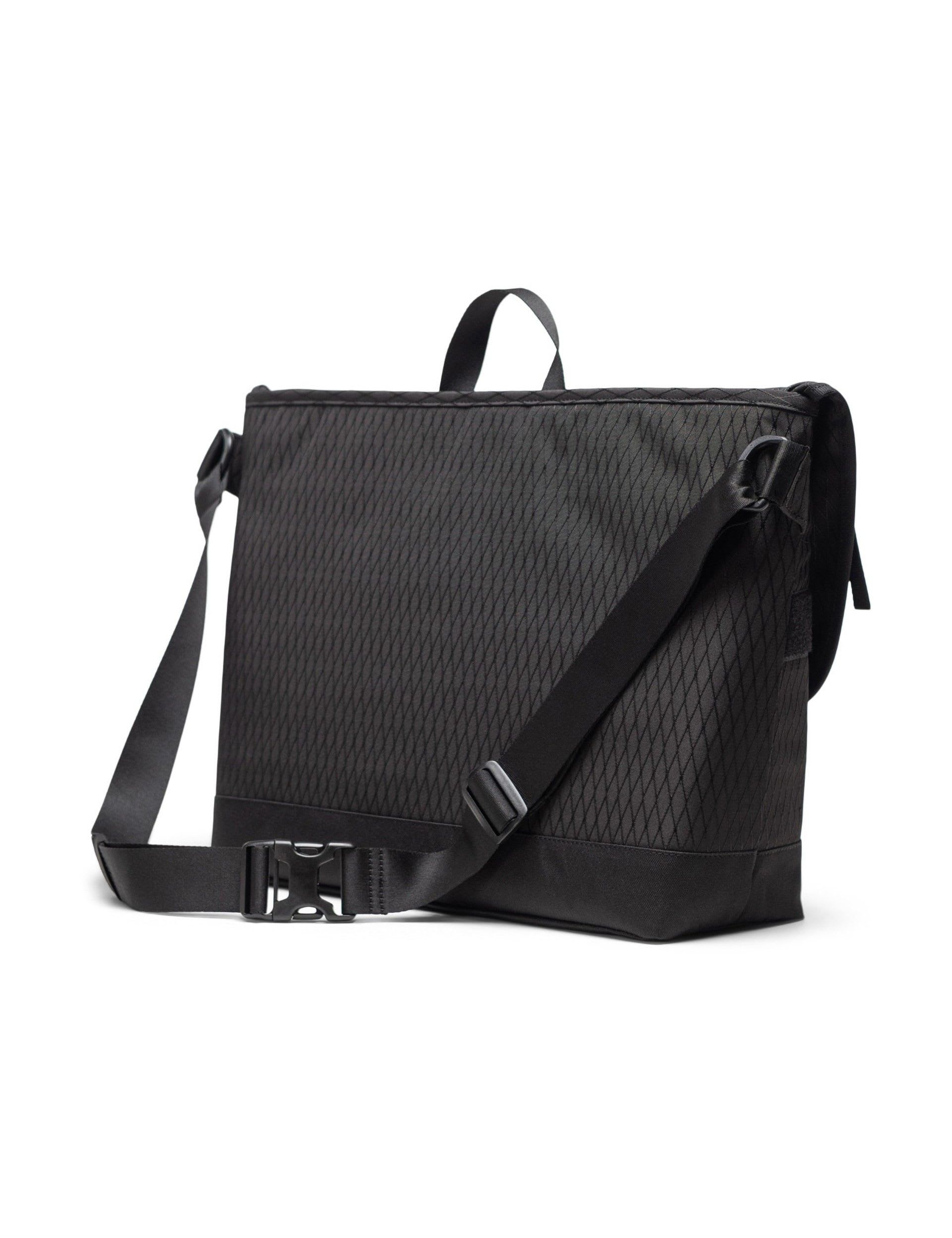 Herschel geometric messenger bag, imported from the UK