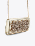 Kurt Geiger Floral Embellished Clutch Bag