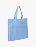 Superdry striped top handle tote bag, imported from the UK