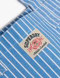 Superdry striped top handle tote bag, imported from the UK