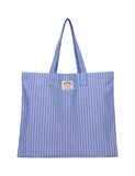 Superdry striped top handle tote bag, imported from the UK