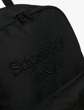 Superdry logo backpack with embroidered branding (British brand)