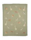 Mamas & Papas safari knitted blanket, UK version