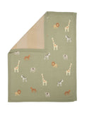Mamas & Papas safari knitted blanket, UK version