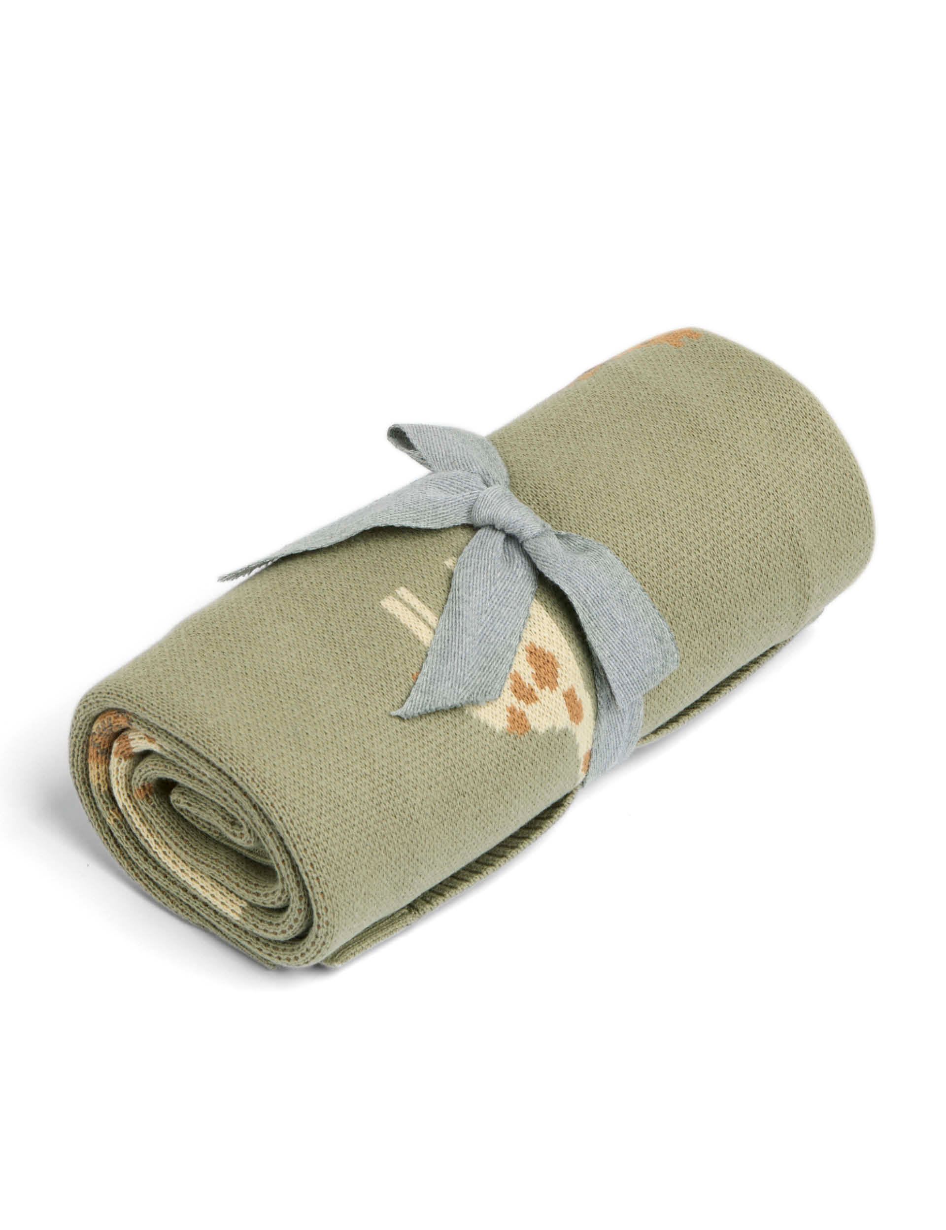 Mamas & Papas safari knitted blanket, UK version