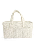 Mamas & Papas pure cotton leaf print nappy caddy, UK version