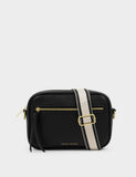 Katie Loxton faux leather metallic cross body bag (British brand)