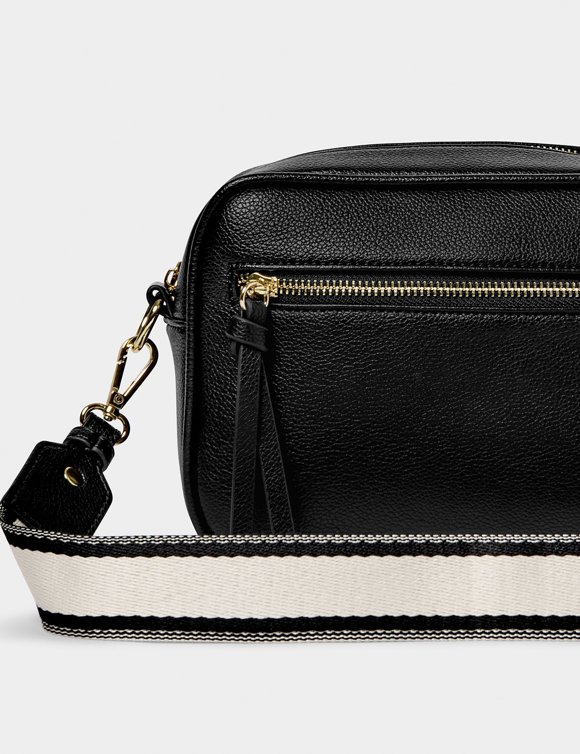 Katie Loxton faux leather metallic cross body bag (British brand)