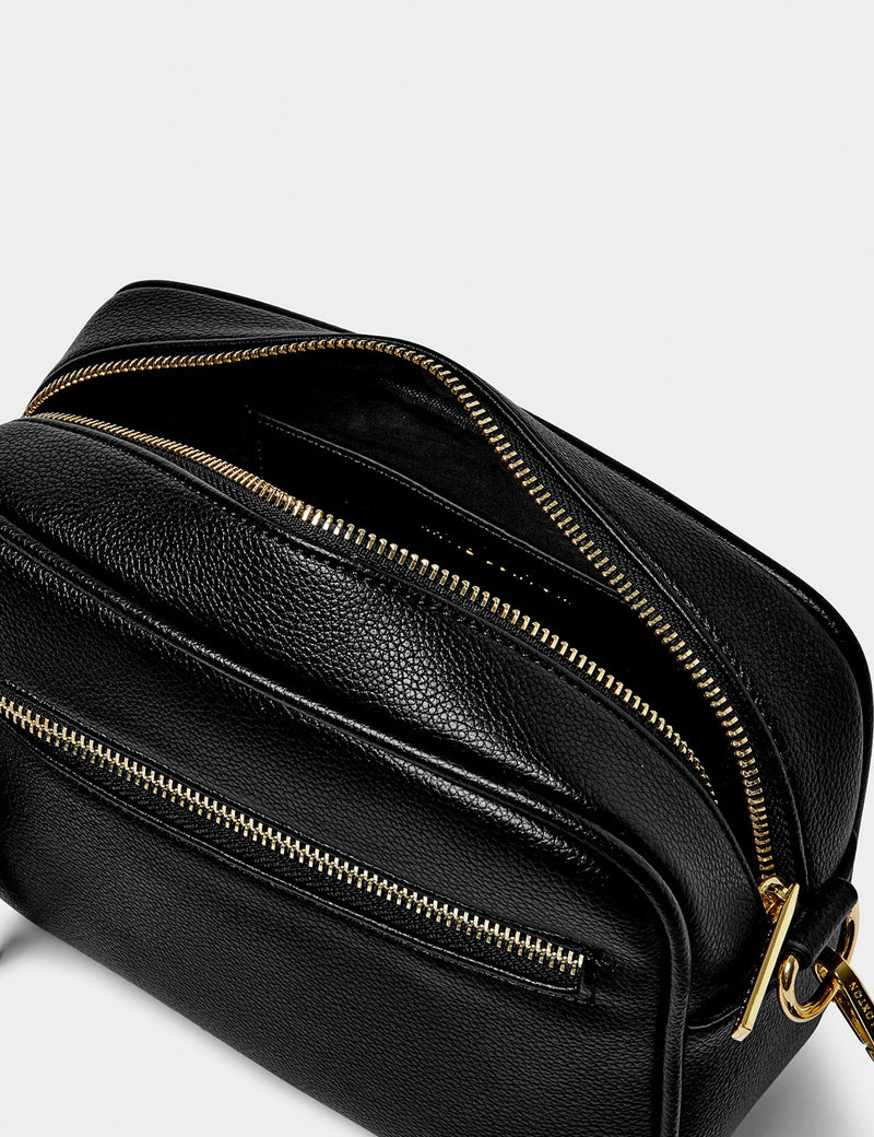Katie Loxton faux leather metallic cross body bag (British brand)