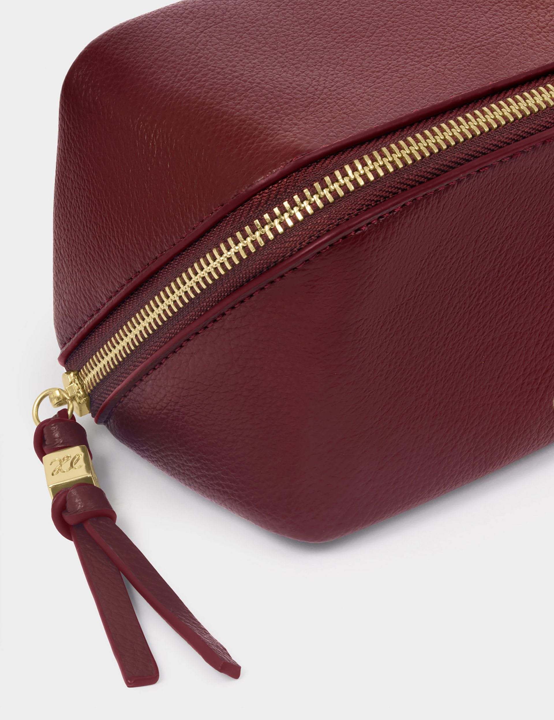 Katie Loxton faux leather fold-out mirror make-up bag, imported from the UK