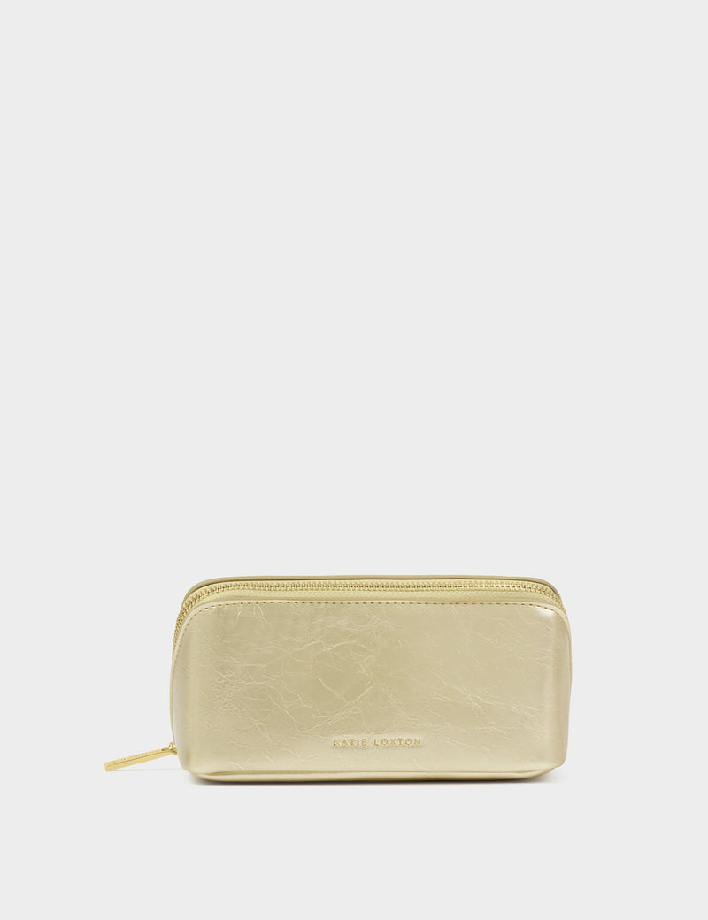 Katie Loxton Faux Leather Fold-Out Mirror Make-Up Bag