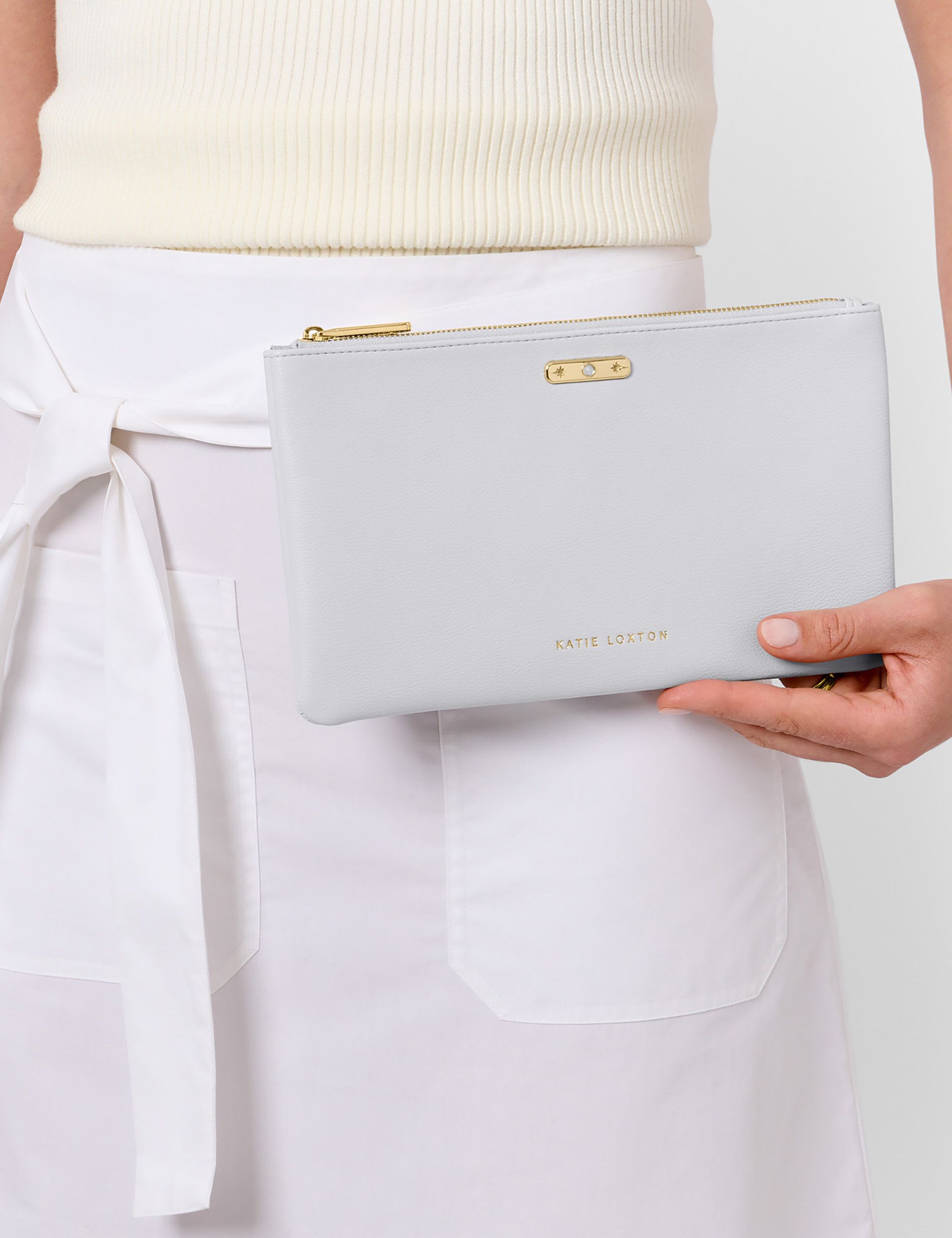 Katie Loxton faux leather June birthstone pouch, imported from the UK