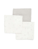 Mamas & Papas bunny print muslin squares 2 pack, UK version
