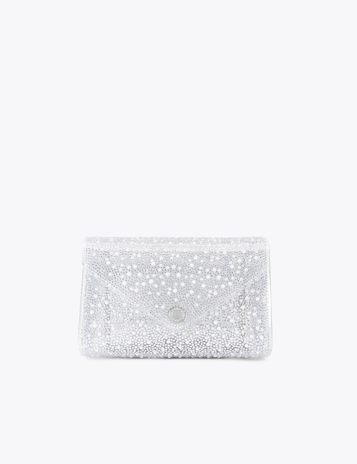 Carvela embellished chain strap clutch bag, imported from the UK