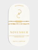 Katie Loxton November birthstone bracelet, UK version