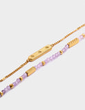 Katie Loxton February waterproof birthstone bracelet - British product