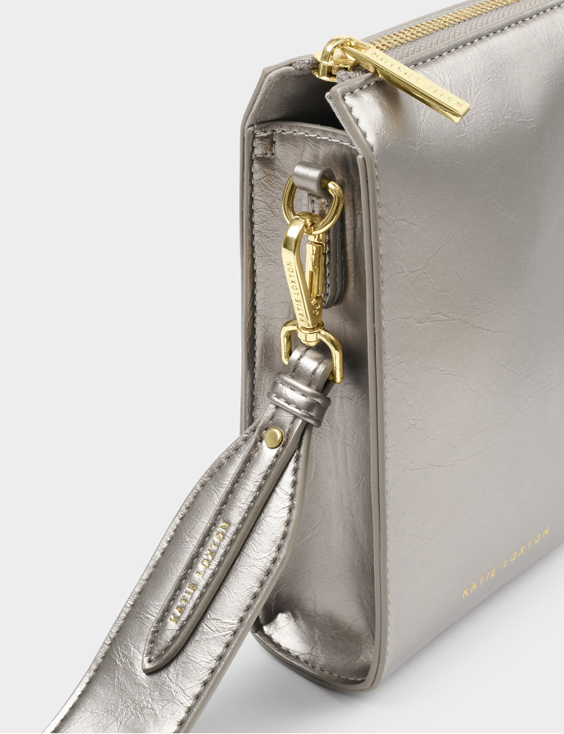 Katie Loxton personalised faux leather cross body bag - British product