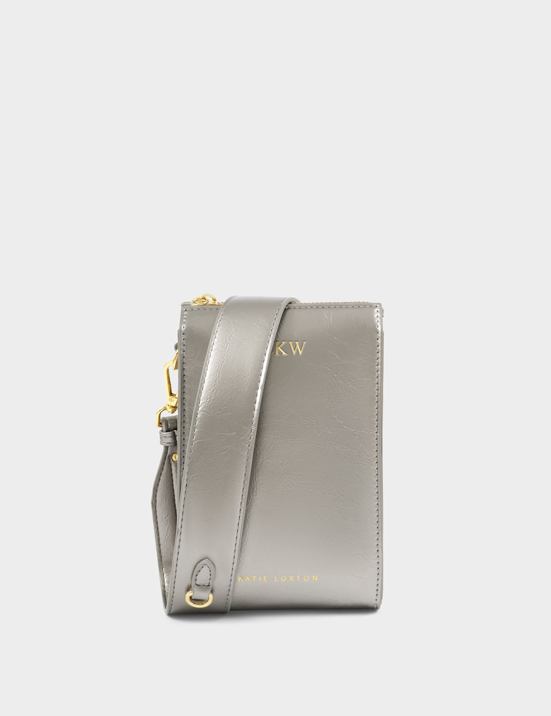 Katie Loxton personalised faux leather cross body bag - British product