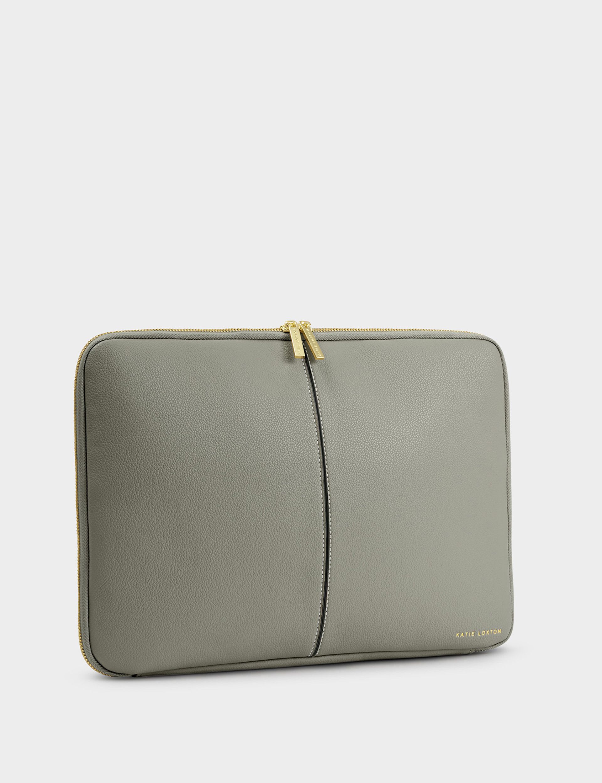 Katie Loxton faux leather laptop case with monogramming - British product
