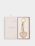 Katie Loxton Personalised Heart Keyring