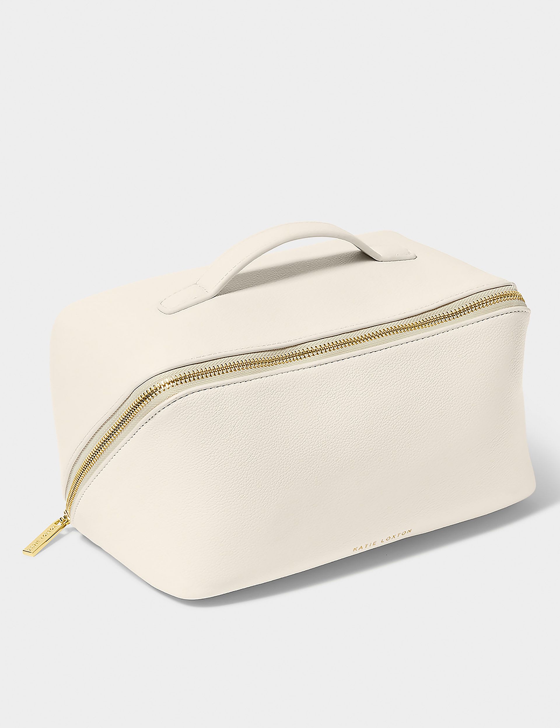 Katie Loxton personalised faux leather wash bag, imported from the UK