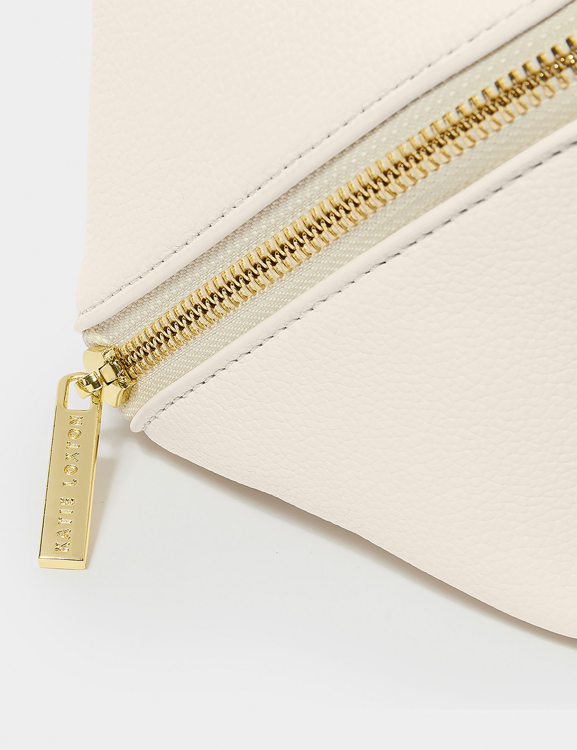 Katie Loxton personalised faux leather wash bag, imported from the UK