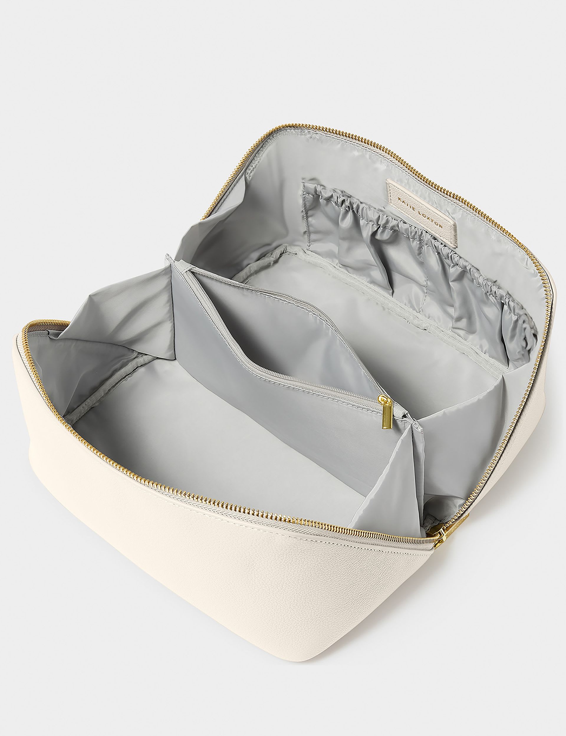 Katie Loxton personalised faux leather wash bag, imported from the UK