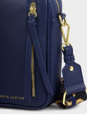 Katie Loxton Hallie personalised faux leather cross body bag - British product