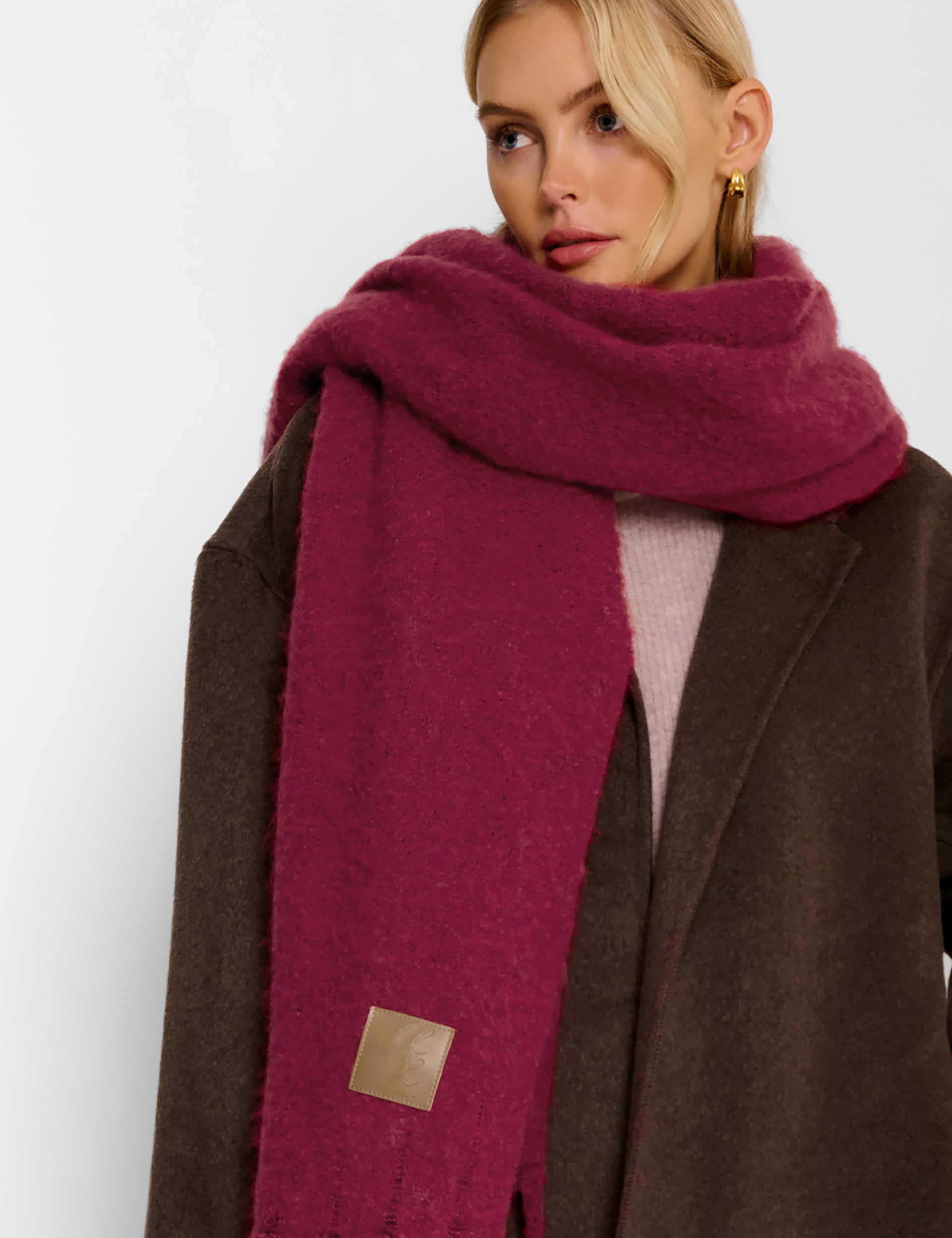 Katie Loxton personalisable brushed scarf (British brand)